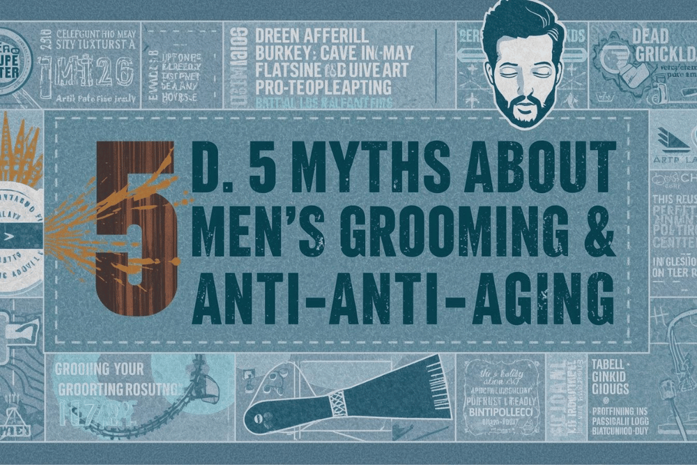You are currently viewing Busted: 5 Myths About Men’s Grooming & Anti-Aging