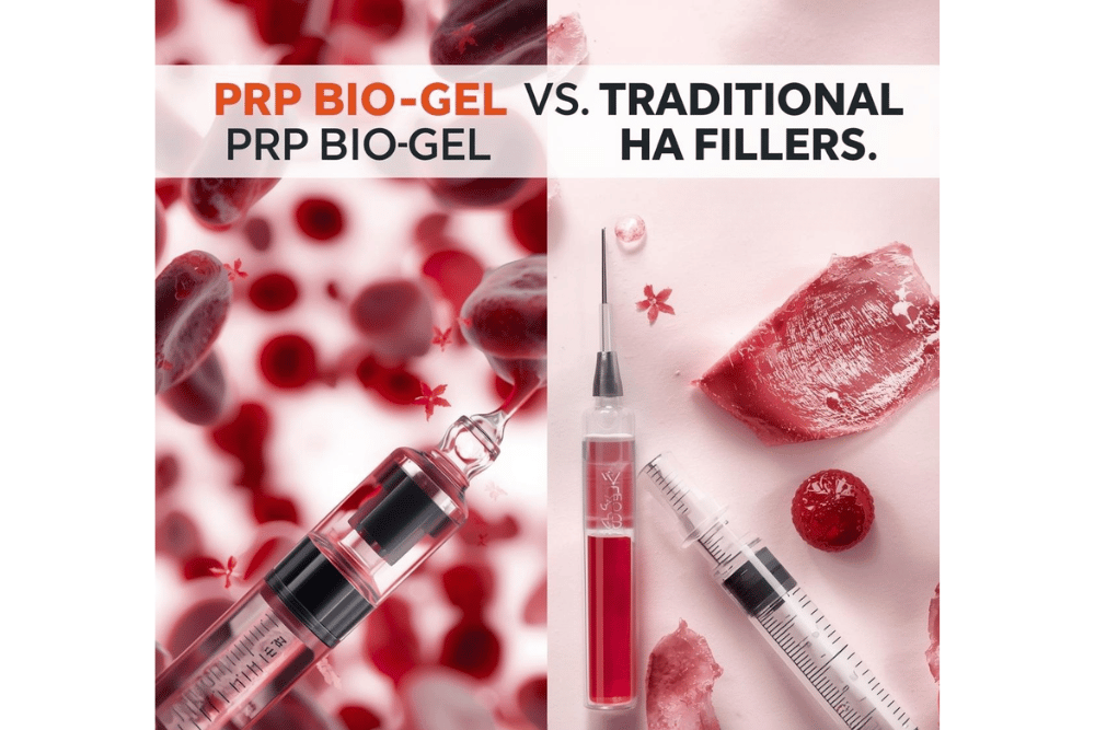 You are currently viewing PRP Bio-Gel vs. Traditional HA Fillers: Is Your Own Blood the Future of Volume?