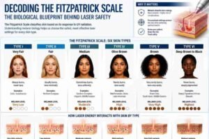 Read more about the article Decoding the Fitzpatrick Scale: The Biological Blueprint Behind Laser Safety