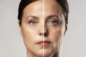 Read more about the article The Non-Surgical Face Lift: Mechanical Pull vs. Biological Regeneration