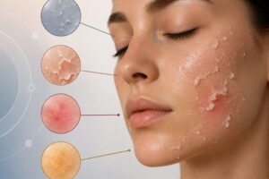 Read more about the article The Flaking Blueprint: What Your Post-Peel Skin Is Trying to Tell You