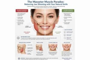 Read more about the article The Masseter Muscle Paradox: Balancing Jaw Slimming with Your Natural Smile