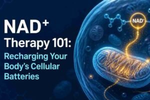 Read more about the article NAD+ Therapy 101: Recharging Your Body’s Cellular Batteries