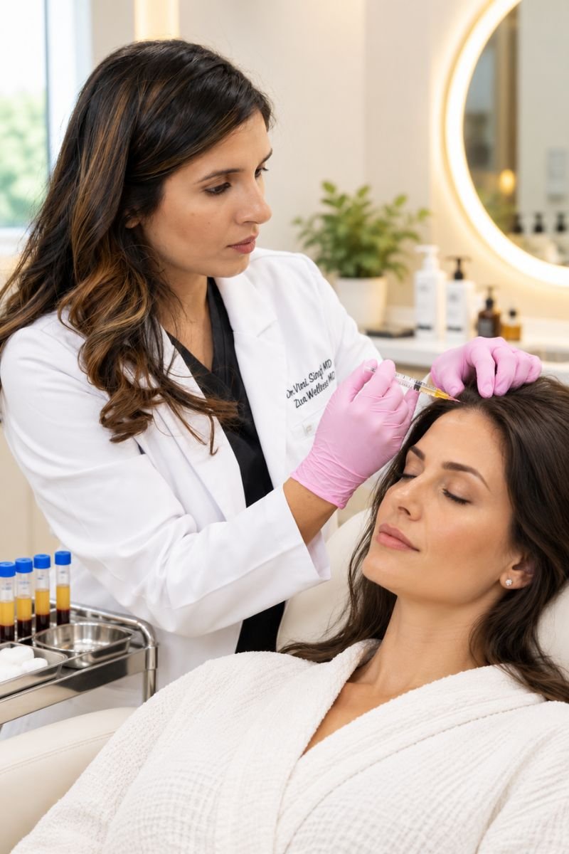 Hair Restoration with PRF