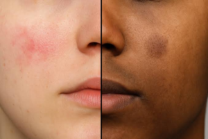Read more about the article Red Marks vs. Dark Spots: Decoding PIE vs. PIH After Breakouts Clear